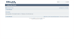 Desktop Screenshot of forum.collax.com